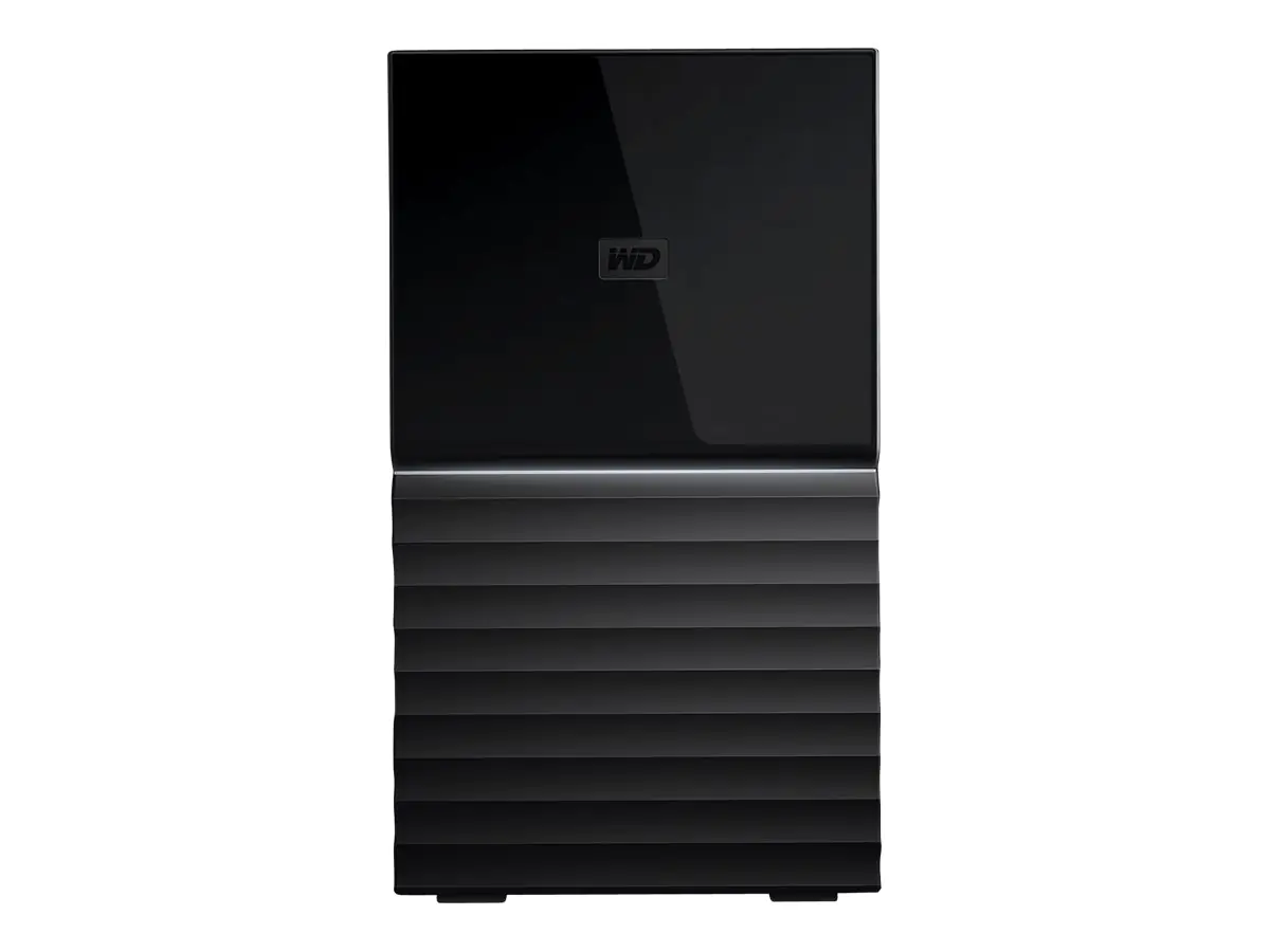WD My Book Duo WDBFBE0240JBK - Festplatten-Array - 24 TB - 2 Schächte - HDD 12 TB x 2 - USB 3.1 Gen 1 (extern) WDBFBE0240JBK-EESN