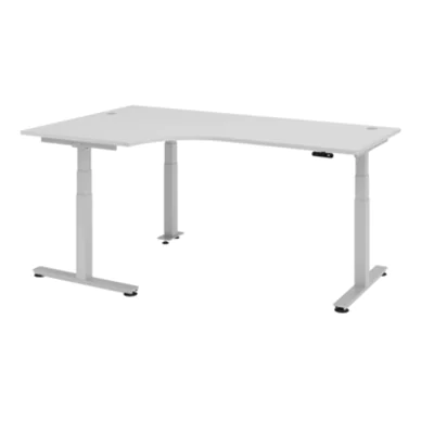 Hammerbacher Schreibtisch VXDSM82/5/S 200x120cm grau Hammerbacher Schreibtisch VXDSM82/5/S 200x120cm grau