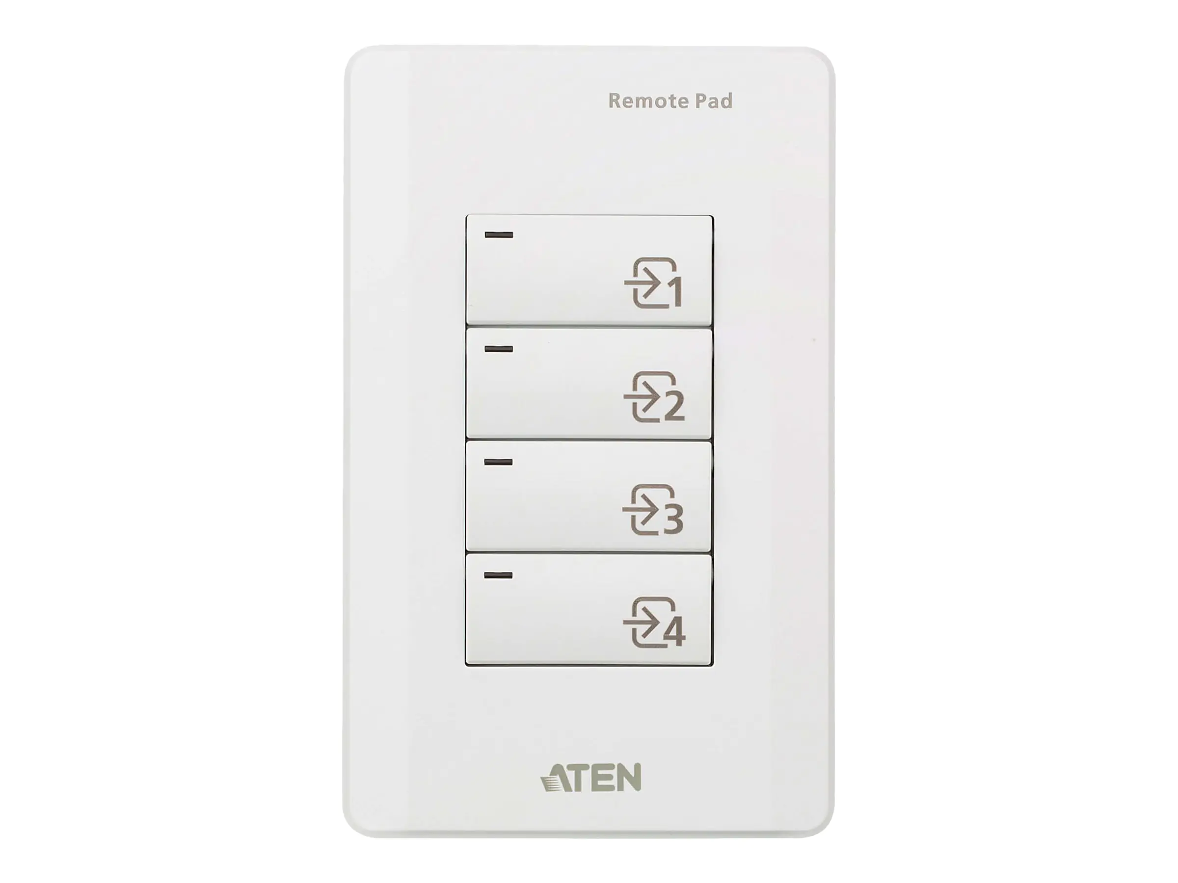 ATEN VPK104 Contact Closure Remote Pad - Tastenbedienfelder - 4 Tasten - Kabel - für ATEN VP1420 4, VP1421 4