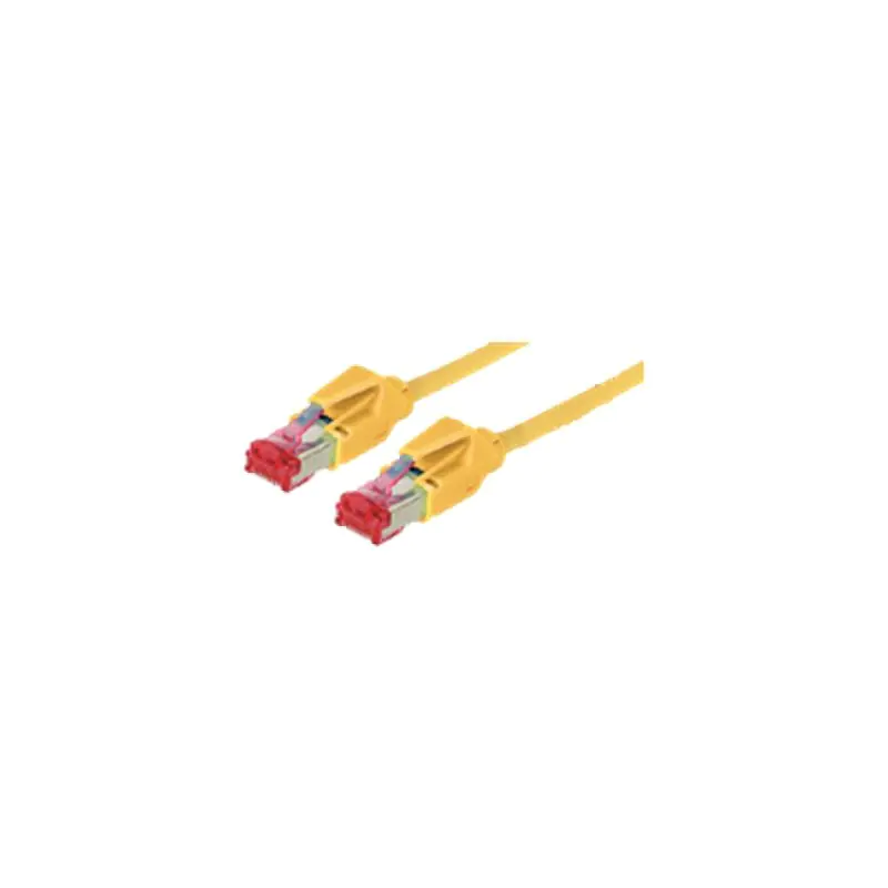 Tecline Patch-Kabel RJ-45 (M) RJ-45 (M) 73601Y SFTP-Kabel CAT 6 - 1 m - Gelb