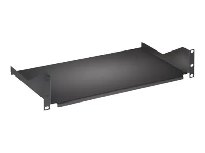 Intellinet 19" Cantilever Shelf, 2U, Fixed, Depth 400mm, Max 25kg, Black, Three Year Warranty - Rack - Regal - Schwarz, RAL 9005 - 2U - 48.3 cm (19") Intellinet 19" Cantilever Shelf, 2U, Fixed, Depth 400mm, Max 25kg, Black, Three Year Warranty - Rack - Regal - Schwarz, RAL 9005 - 2U - 48.3 cm (19")