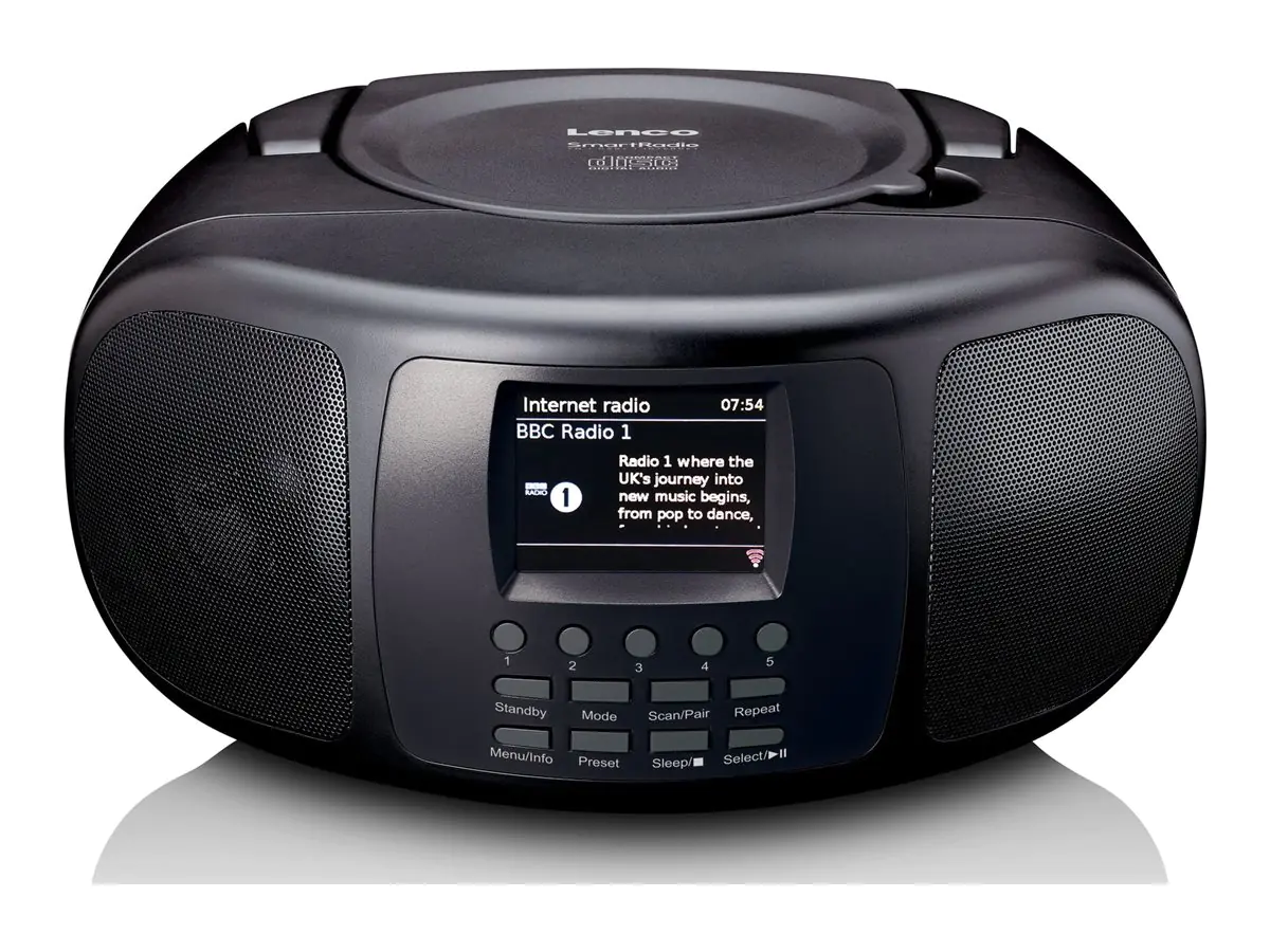 Lenco SCD-6000 - Ghettoblaster - 4 Watt - Schwarz Lenco SCD-6000 - Ghettoblaster - 4 Watt - Schwarz