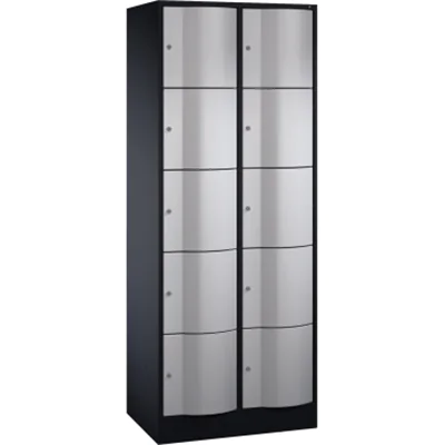 C+P Schließf.schrank 8570272S10412 10Fächer 1950x770x540mm sgr/wsalu C+P Schließf.schrank 8570272S10412 10Fächer 1950x770x540mm sgr/wsalu