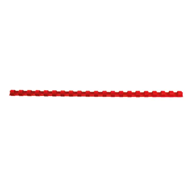 GBC Plastikbinderücken 4028214 DIN A4 8mm rot 100 St./Pack. GBC Plastikbinderücken 4028214 DIN A4 8mm rot 100 St./Pack.