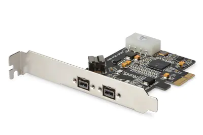 DIGITUS DS-30203-2 - FireWire-Adapter - PCIe - FireWire 800 - 3 Anschlüsse DIGITUS DS-30203-2 - FireWire-Adapter - PCIe - FireWire 800 - 3 Anschlüsse