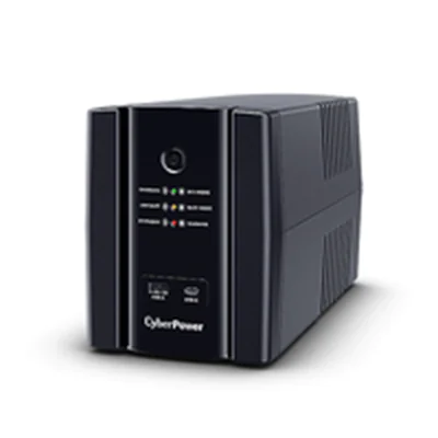 CyberPower UT Series UT1500EG - USV - Wechselstrom 230 V - 900 Watt - 1500 VA - 1-phasig - Ethernet 10/100/1000, USB - Ausgangsanschlüsse: 4 - Schwarz