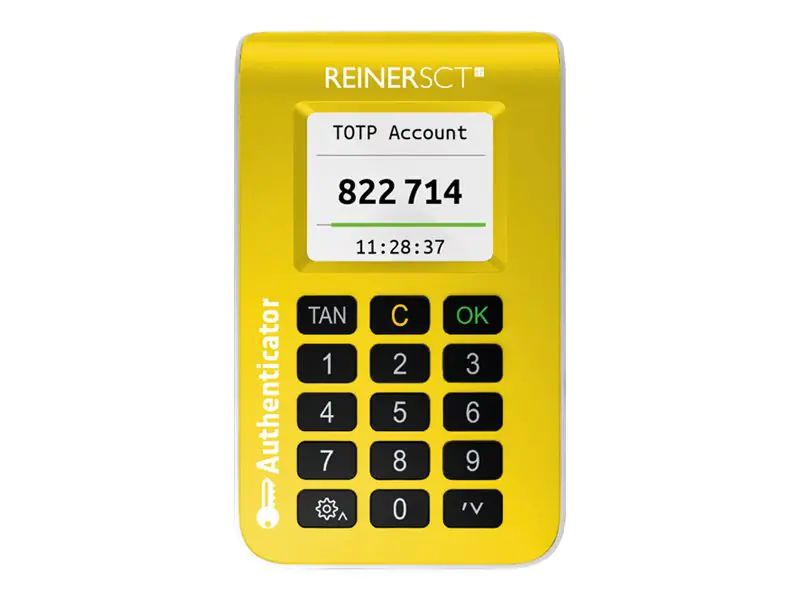 ReinerSCT Reiner SCT - Hardware Authenticator - Gelb, weiß 2708015-000