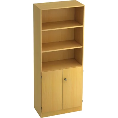Hammerbacher Regalschrank Solid V6770/6/6/SG 5OH buche/buche