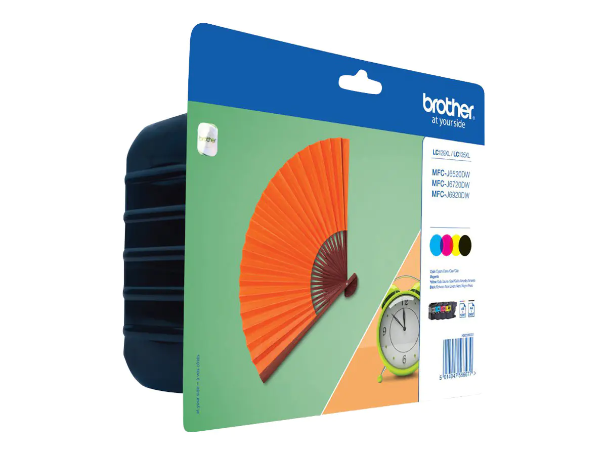 Brother LC129XL Value Pack - 4er-Pack - Schwarz LC129XLVALBPDR