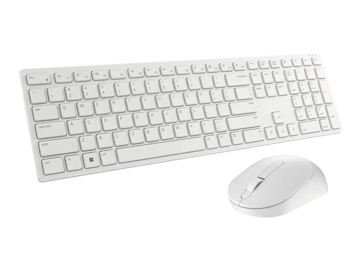 Dell Pro Keyboard and Mouse KM5221W - Tastatur-und-Maus-Set KM5221W-WH-INT