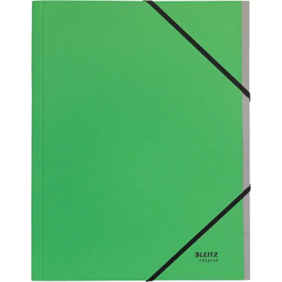 Leitz Ordnungsmappe Recycle DIN A4 275g/m² Karton, 100 % recycelt Farbe: grün Farbe des Fächerblocks: grau 6 Fächer Leitz Ordnungsmappe Recycle DIN A4 275g/m² Karton, 100 % recycelt Farbe: grün Farbe des Fächerblocks: grau 6 Fächer