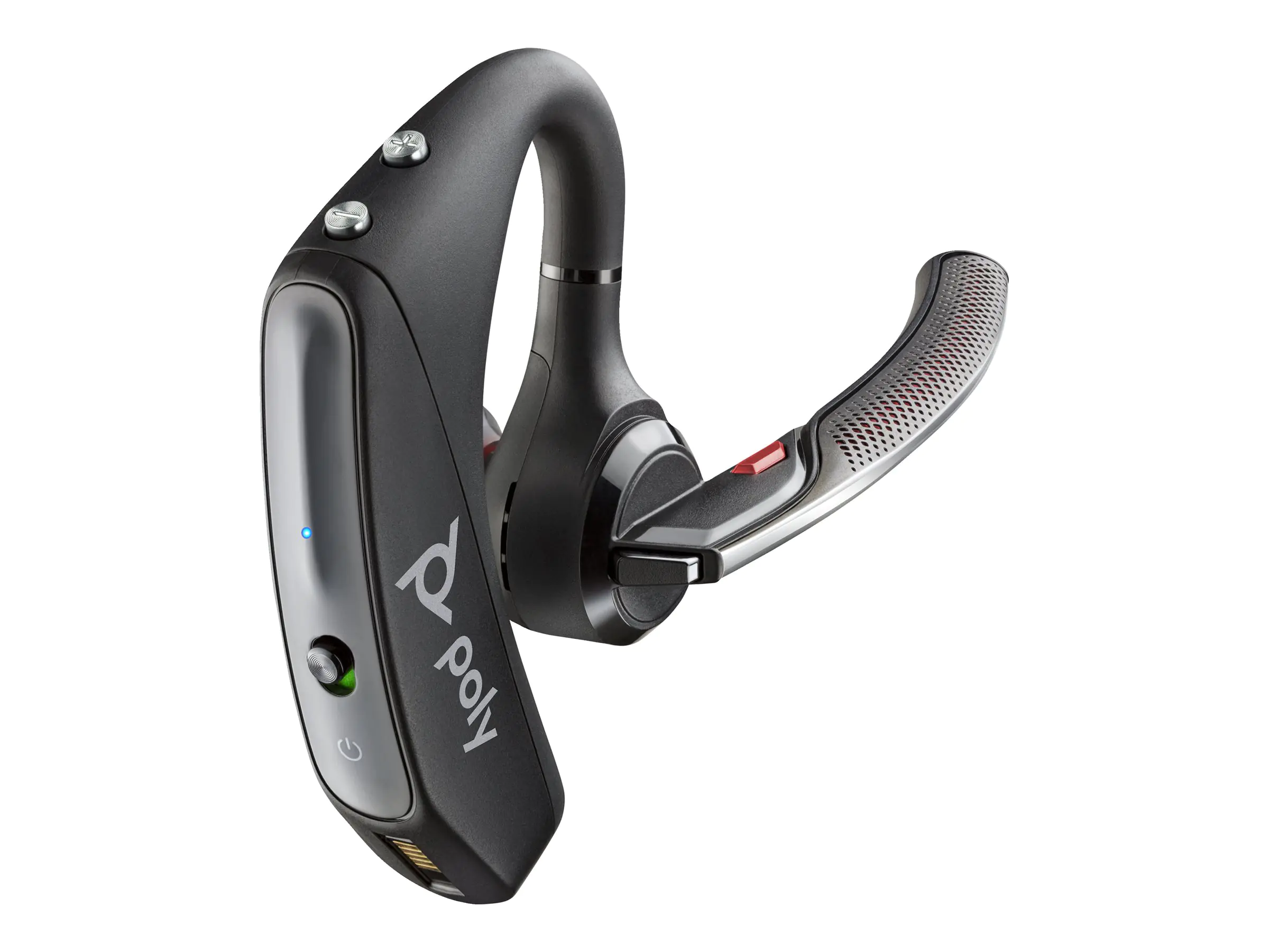 Poly Voyager 5200 Office - Voyager 5200 series - Headset - im Ohr - Bluetooth - kabellos - Schwarz - Zertifiziert für Skype für Unternehmen, Zertifiziert für Microsoft Teams, Zoom Certified, Cisco Jabber Certified, Avaya Certified, Works With Chromeb