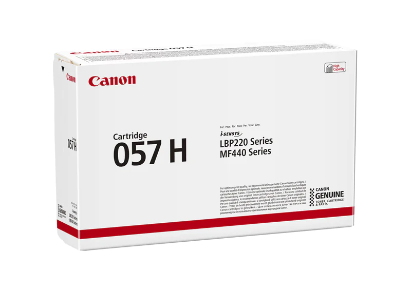 Canon 057 H - Mit hoher Kapazität - Schwarz - original - Tonerpatrone - für ImageCLASS LBP228, LBP236, LBP237, MF455; i-SENSYS LBP233, LBP236, MF453, MF455 Canon 057 H - Mit hoher Kapazität - Schwarz - original - Tonerpatrone - für ImageCLASS LBP228, LBP236, LBP237, MF455; i-SENSYS LBP233, LBP236, MF453, MF455