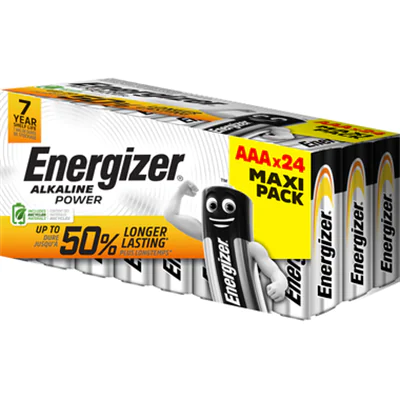 Energizer Batterie Alkaline Power AAA 24 St. - Batterie - Micro (AAA) E303271700