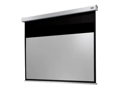 Celexon Electric Professional Plus Business format - Leinwand - Deckenmontage möglich, geeignet für Wandmontage - motorisiert - 230 V - 330 cm (130") - 16:10 - mattweiß - Pulverbeschichtung weiß