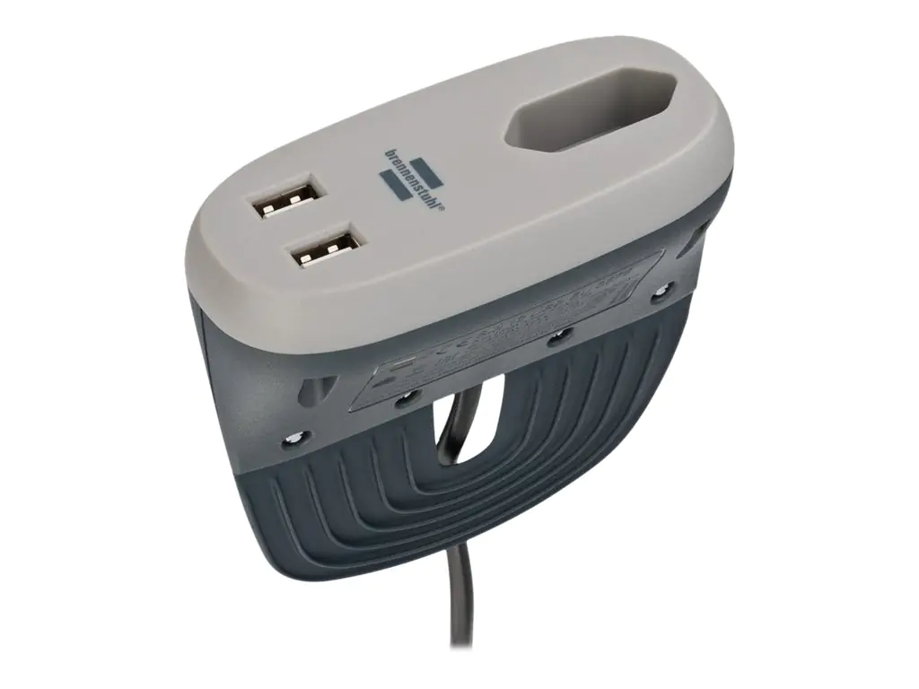 Brennenstuhl estilo sofa - Steckdosenleiste - AC 220-250 V - 575 Watt - Eingabe, Eingang Eurostecker - Ausgangsanschlüsse: 3 (Stromversorgung, 2 x USB) 1150290
