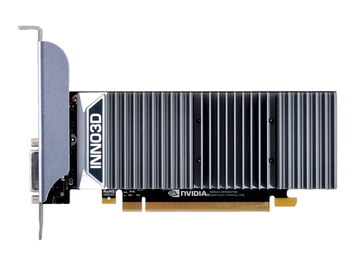 Inno3D GeForce GT 1030 0dB - Grafikkarten - GF GT 1030 - 2 GB GDDR5 - PCIe 3.0 x16 - DVI, HDMI - ohne Lüfter Inno3D GeForce GT 1030 0dB - Grafikkarten - GF GT 1030 - 2 GB GDDR5 - PCIe 3.0 x16 - DVI, HDMI - ohne Lüfter
