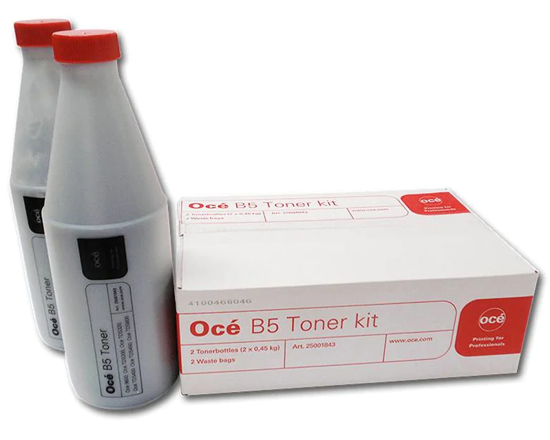 Océ B5 - 2er-Pack - 450 g - Schwarz - original - Tonernachfüllung - für Océ 9600, TDS300, TDS320, TDS400, TDS450, TDS550, TDS600