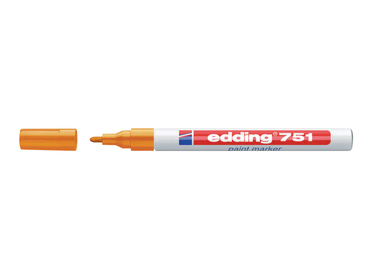 EDDING 751 paint - Marker - permanent - Orange 4-751-9-006