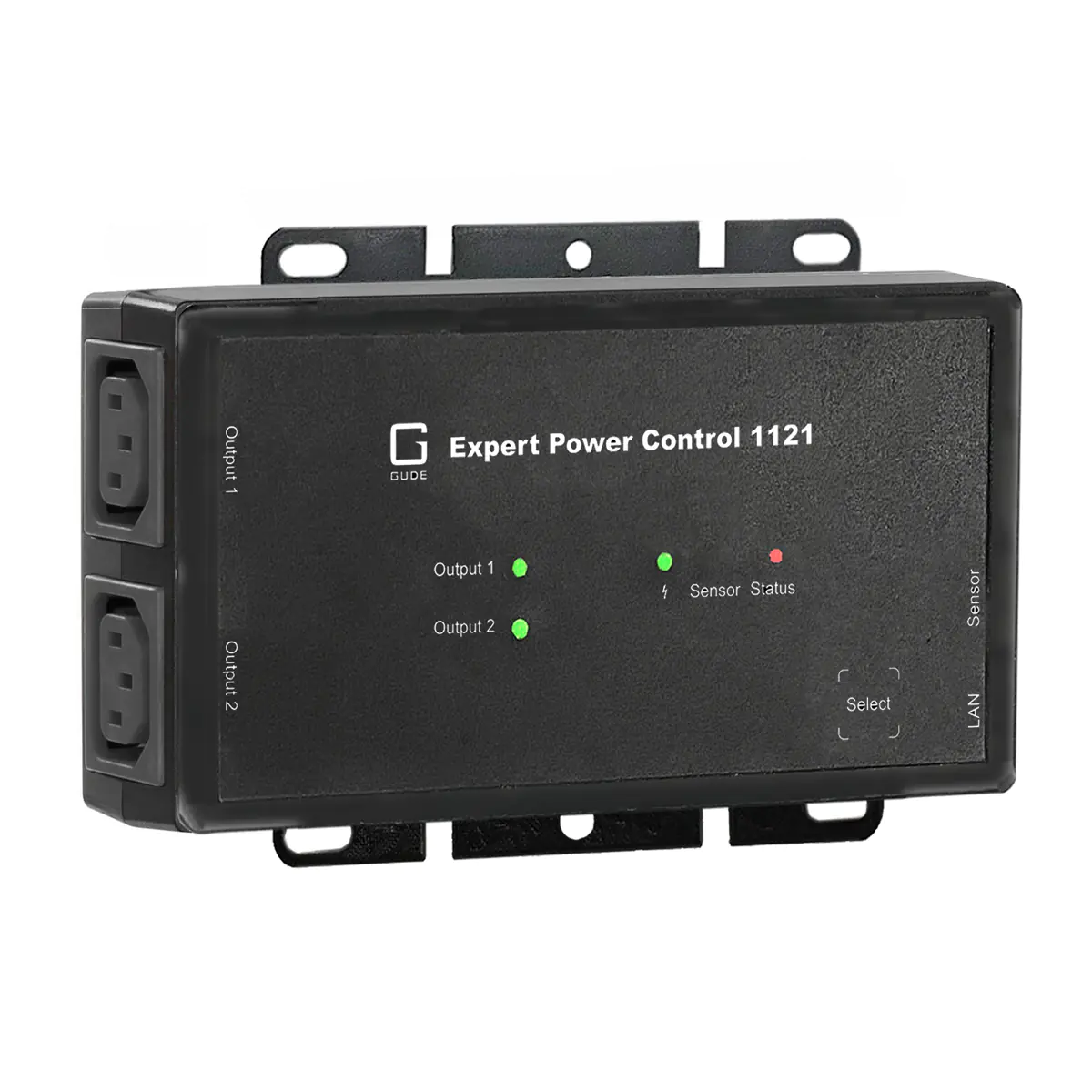 Gude 1121-1 EPC 10A 2xC13 1xSen.PortÜSS Messung undÜberwachung