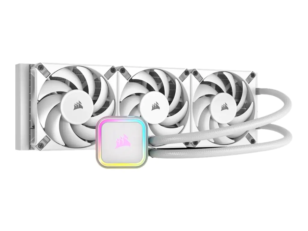 Corsair iCUE H150i ELITE RGB - Prozessor-Flüssigkeitskühlsystem - Kühlergröße: 360 mm - (für: LGA1156, LGA1366, LGA1155, LGA2011, LGA1150, LGA1151, AM4, LGA2066, sTR4, sTRX4, LGA1200, LGA1700, AM5) CW-9060079-WW