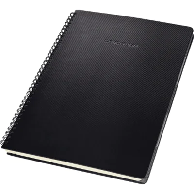 SIGEL Collegeblock Conceptum CO840 Hardcover A4 kariert 80g sw SIGEL Collegeblock Conceptum CO840 Hardcover A4 kariert 80g sw