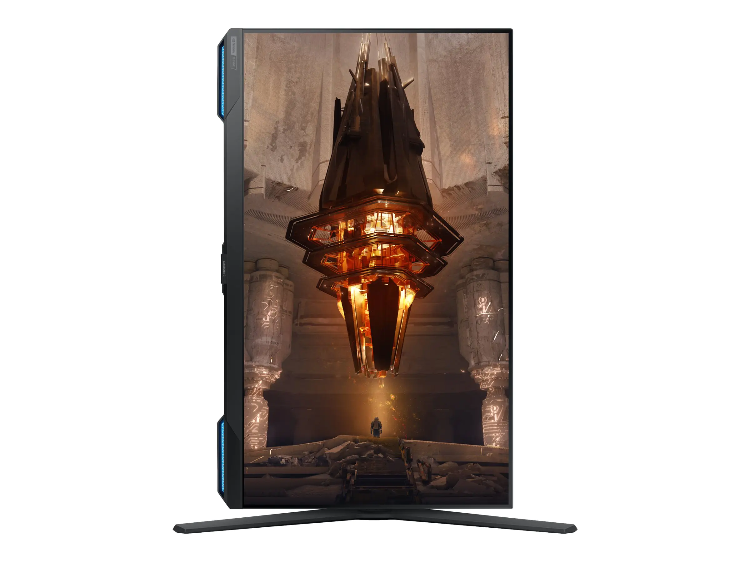 Samsung Odyssey G7 S32BG700EU - G70B Series - LED-Monitor - Smart - Gaming - 80 cm (32") - 3840 x 2160 4K @ 144 Hz - IPS - 350 cd/m² - 1000:1 - DisplayHDR 400 - 1 ms - 2xHDMI, DisplayPort - Lautsprecher - Schwarz