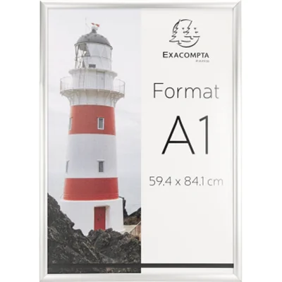 Exacompta Wandplakatrahmen 8194358D A1 Aluminium/Acryl Exacompta Wandplakatrahmen 8194358D A1 Aluminium/Acryl