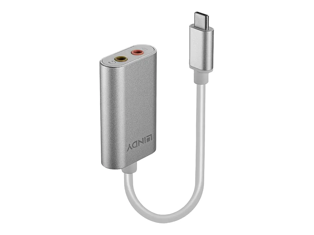 Lindy Audio Adapter - Soundkarte - USB-C 42711