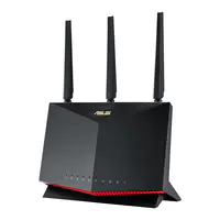 ASUS RT-AX86U Pro - Wireless Router 4-Port-Switch - 1GbE, 2.5GbE - WAN-Ports: 2 - Wi-Fi 6 - Dual-Band