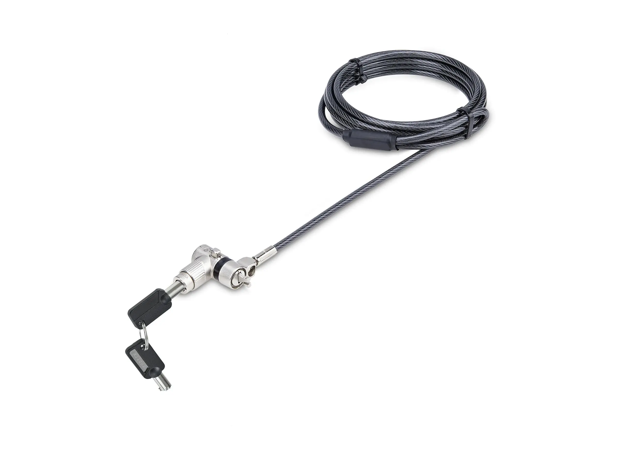 StarTech.com 3-in-1 Laptop Lock Compatible w/Noble Wedge/Nano/K-Slot StarTech.com 3-in-1 Laptop Lock Compatible w/Noble Wedge/Nano/K-Slot