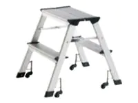 ALCO Trittleiter 898 2-stufig klappbar aluminium