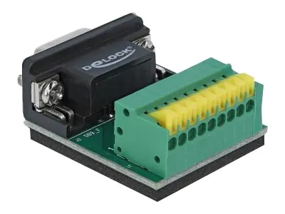 Delock Serieller Adapter - DB-9 (W) zu 9-poliger 66322