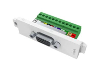 VISION TechConnect 3 VGA female module - Modulares Faceplate-Snap-In - HD-15