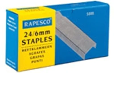 Rapesco Heftklammern S24602Z3 24/6mm 5.000 St./Pack.