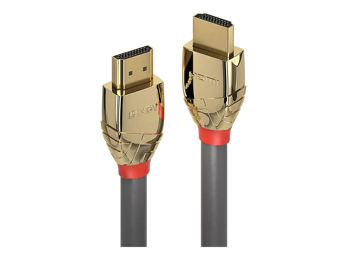 Lindy Gold Line Standart with Ethernet - HDMI-Kabel mit Ethernet 37866
