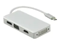 Helos Videoadapter - 24 pin USB-C männlich zu HD-15 (VGA) 288388