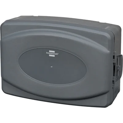 brennenstuhl® Kabelbox Steckdosenleiste 23 x 12,5 x 34 cm (B x H x T) Kunststoff anthrazit brennenstuhl® Kabelbox Steckdosenleiste 23 x 12,5 x 34 cm (B x H x T) Kunststoff anthrazit