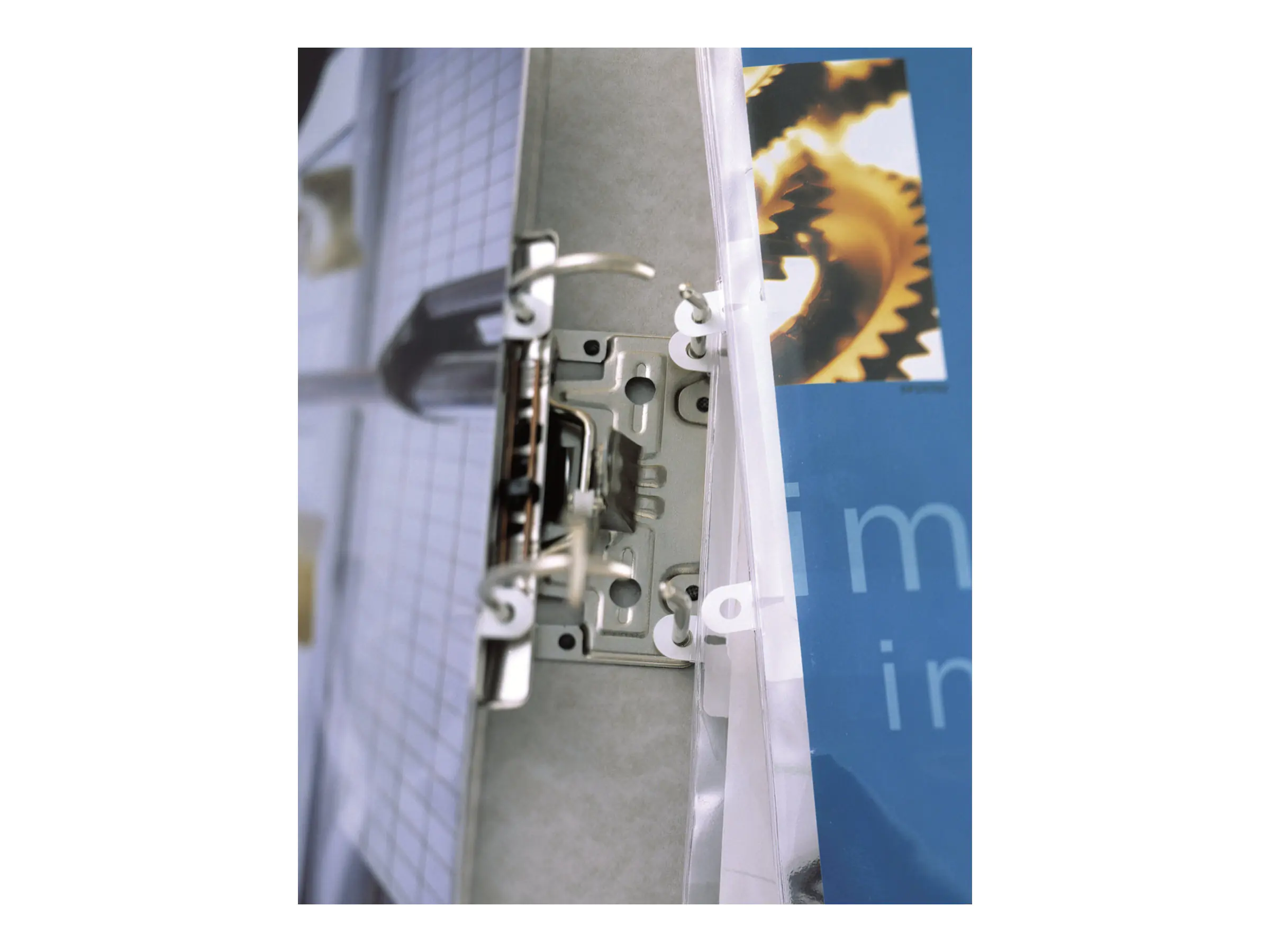 DURABLE Schnellhefter 251219 DIN A4 PVC transparent
