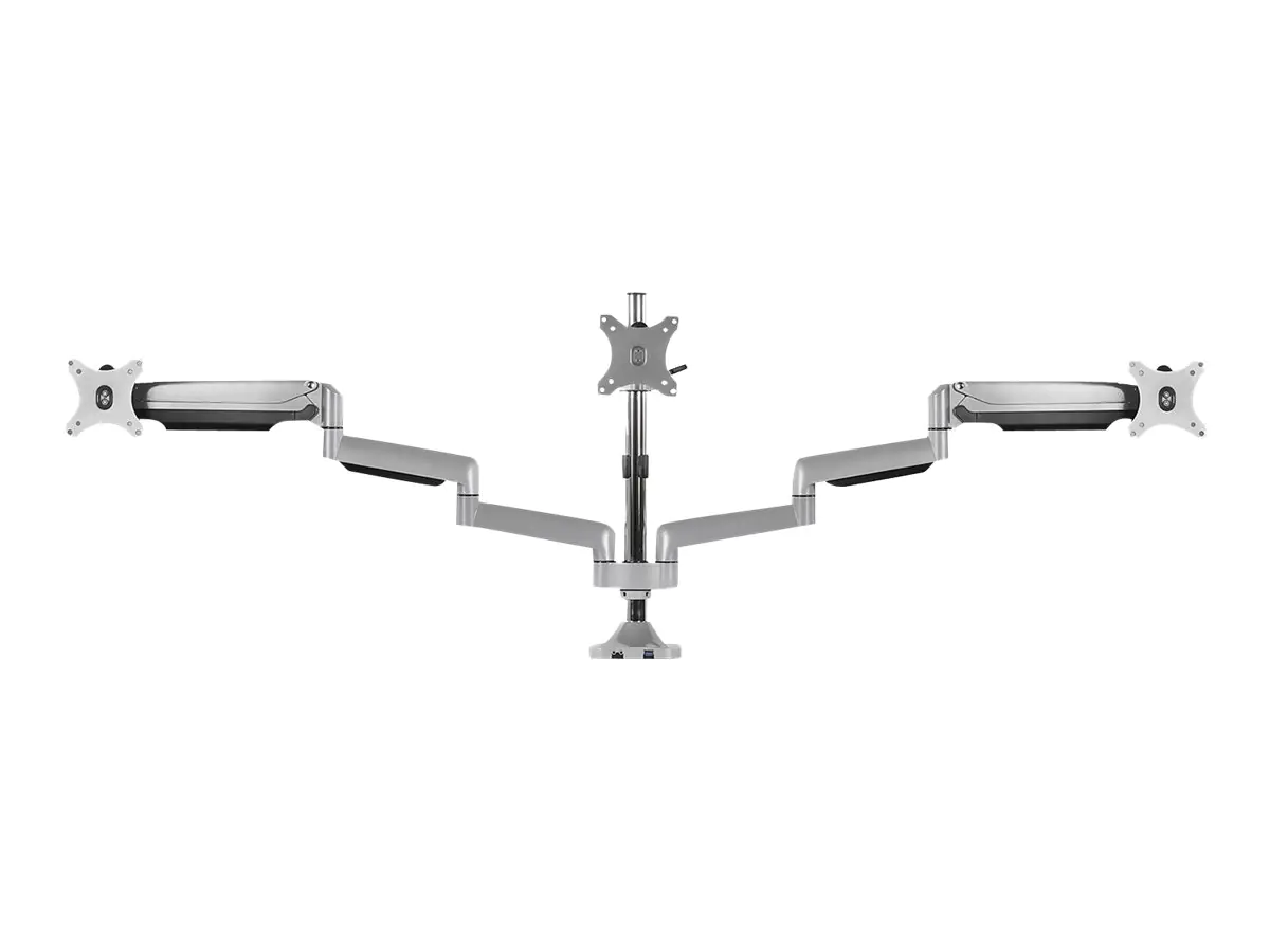 ICY BOX IB-MS505-TI - Befestigungskit - für 3 Monitore - Aluminium - Schwarz, Silber - Bildschirmgröße: bis zu 81,3 cm (bis zu 32 Zoll) - Schreibtisch, Tischmontage ICY BOX IB-MS505-TI - Befestigungskit - für 3 Monitore - Aluminium - Schwarz, Silber - Bildschirmgröße: bis zu 81,3 cm (bis zu 32 Zoll) - Schreibtisch, Tischmontage