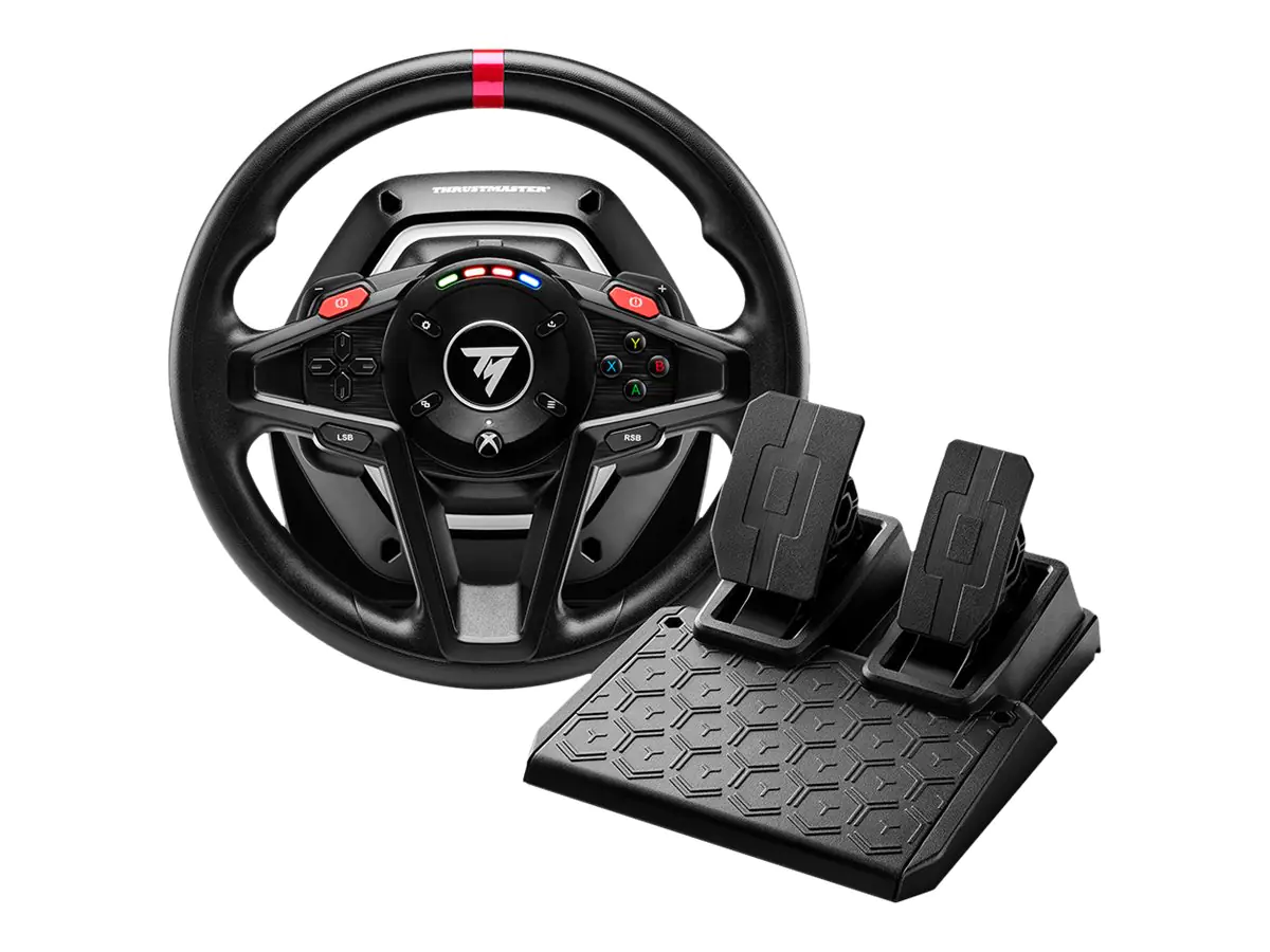 ThrustMaster T128 - Lenkrad- und Pedale-Set - kabelgebunden - für PC, Microsoft Xbox One, Microsoft Xbox Series S, Microsoft Xbox Series X