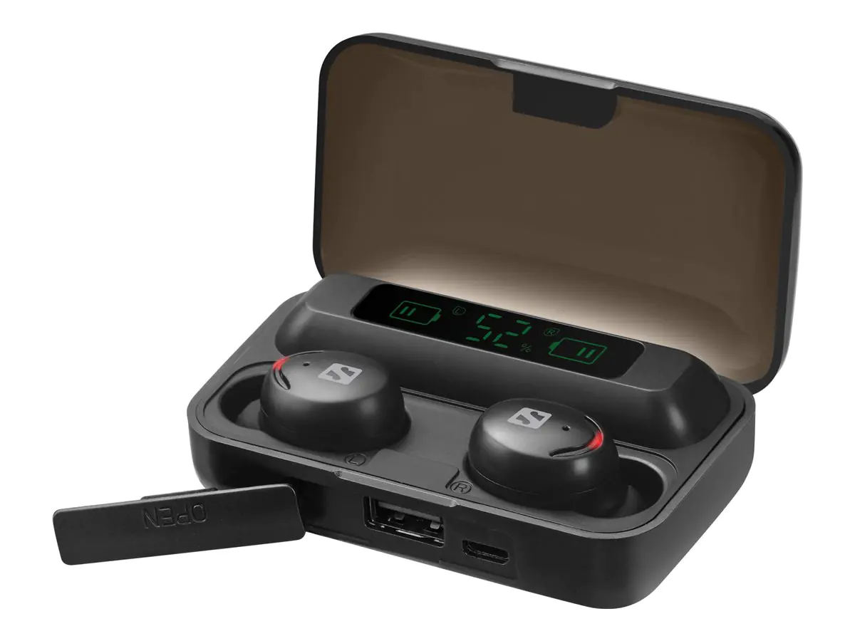 SANDBERG True Wireless-Kopfhörer mit Mikrofon 126-38