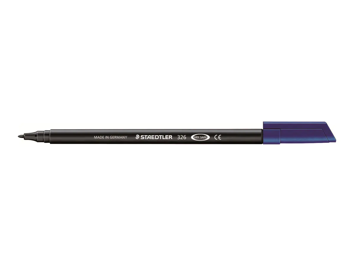 STAEDTLER Fasermaler Noris Club 326-9 1mm schwarz