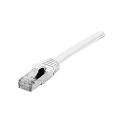 Dexlan - Patch-Kabel - RJ-45 (M) zu RJ-45 (M) - 15 cm - S/FTP - CAT 6a - halogenfrei, geformt, ohne Haken - weiß Dexlan - Patch-Kabel - RJ-45 (M) zu RJ-45 (M) - 15 cm - S/FTP - CAT 6a - halogenfrei, geformt, ohne Haken - weiß