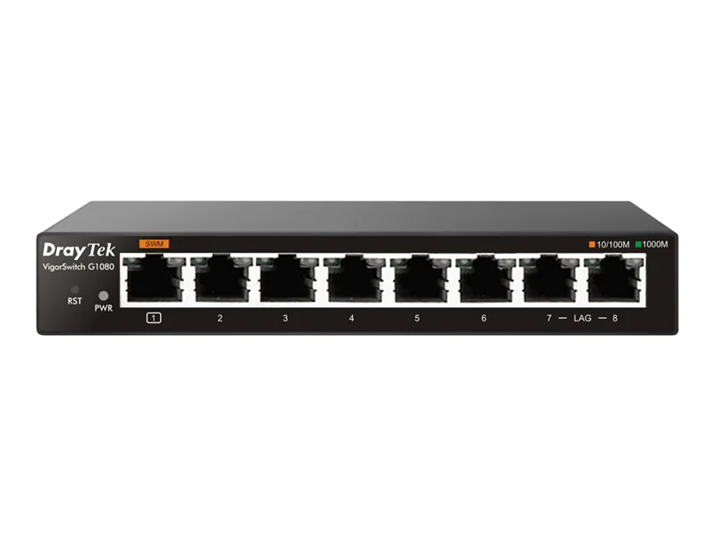 Draytek VigorSwitch G1080 - Switch - managed VSWITCHG1080