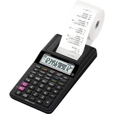 CASIO Tischrechner HR-8RCE-BK schwarz CASIO Tischrechner HR-8RCE-BK schwarz
