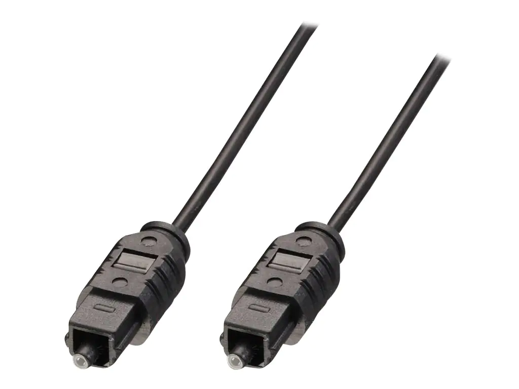Lindy - Digitales Audio-Kabel (optisch) - SPDIF - TOSLINK männlich zu TOSLINK männlich - 1 m - Glasfaser