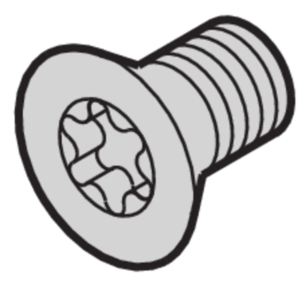 SCHROFF SCREW TORX CSK.M4X14 (100PCS) SCHROFF SCREW TORX CSK.M4X14 (100PCS)