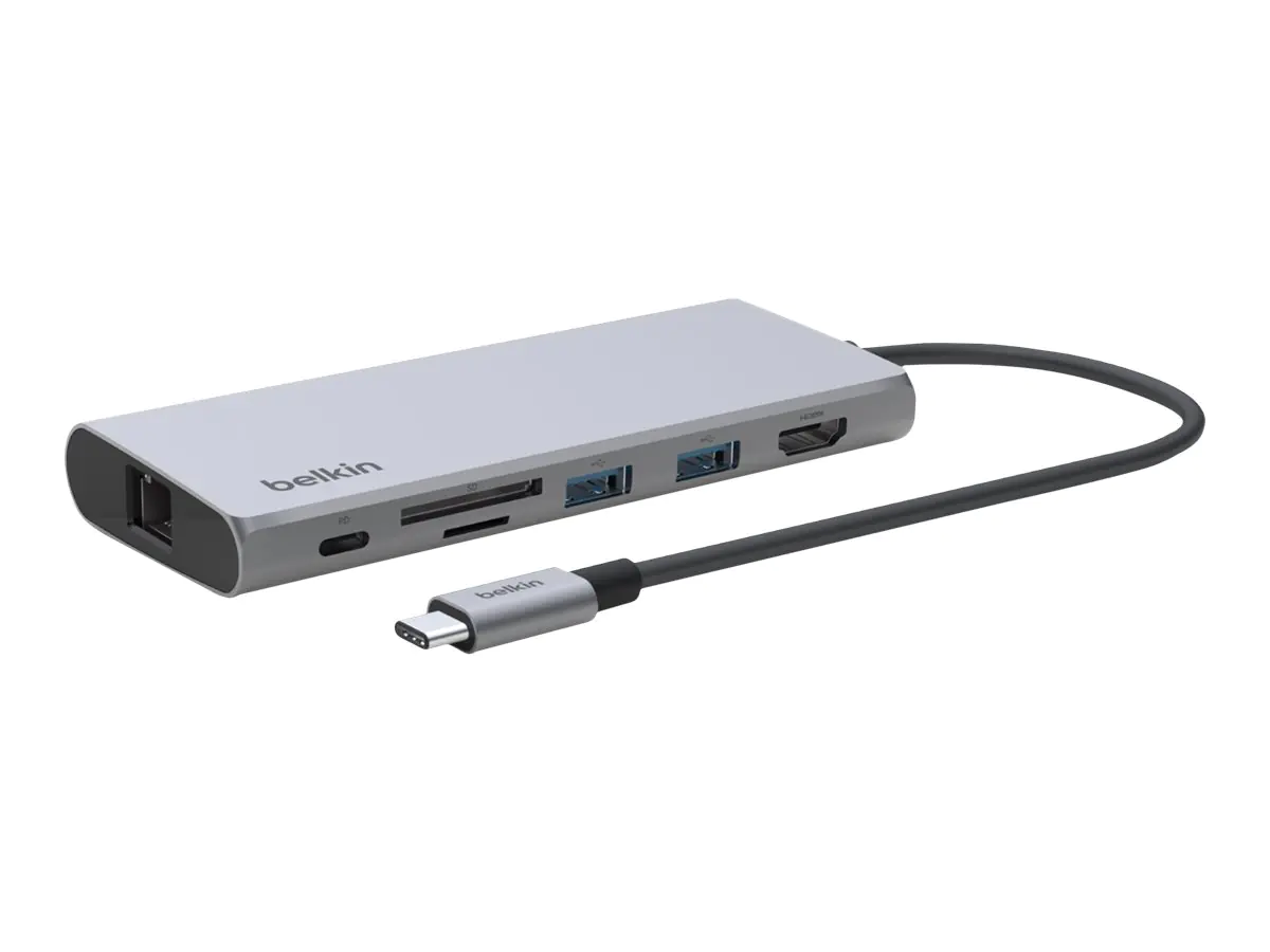 Belkin CONNECT USB-C 7-in-1 Multiport Adapter - Dockingstation - USB-C - HDMI - 2.5GbE