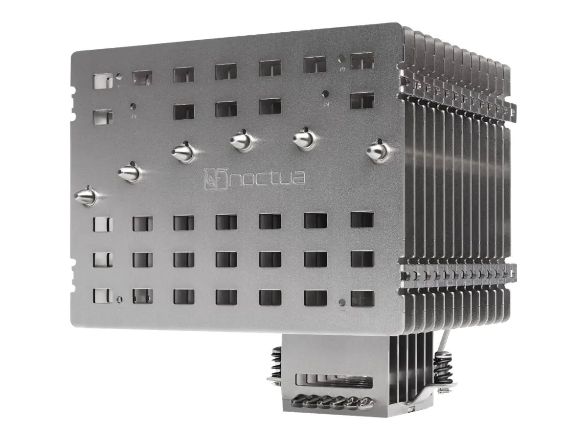 Noctua NH-P1 - Prozessorkühler - (für: LGA1156, LGA1155, LGA1150, LGA1151, LGA2011-3 (Square ILM), AM4, LGA2066, LGA1200, LGA2011-0, LGA1700, AM5) - Sockel aus Kupfer mit Kühlrippen aus Aluminium